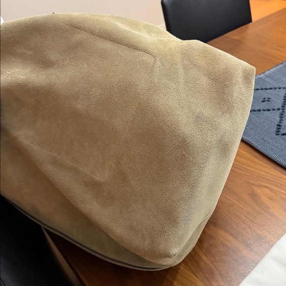 Toteme Tan Suede Hobo Bag - Picture 12 of 16